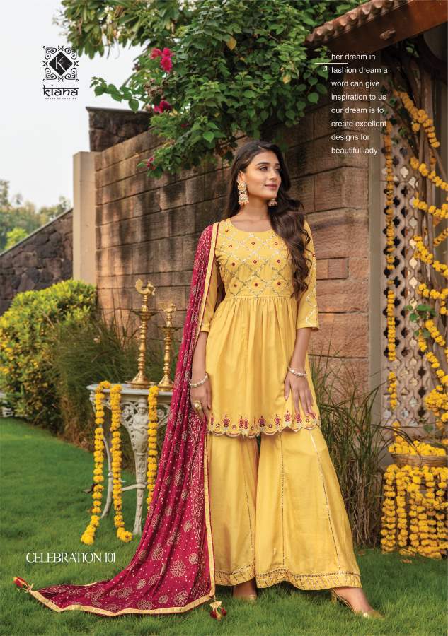 Kiana Celebration Fancy Festive Wear Designer Heavy Ready Made Collection